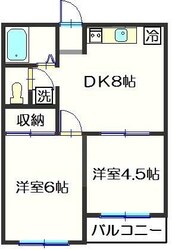 フレンドハイツの物件間取画像